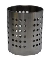 Подставка для столовых приборов (стакан) d=100 мм. h=125 мм. перфор. нерж. MGsteel /1/96/ (FC8NM)