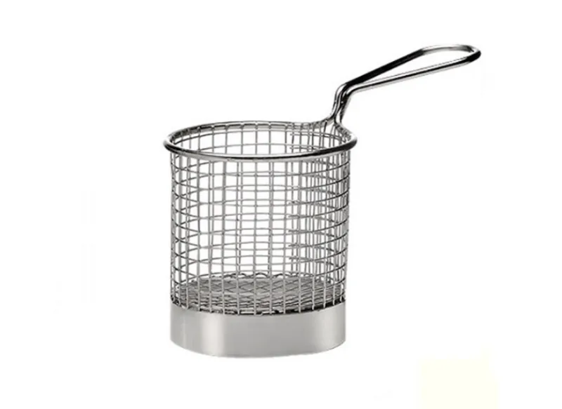 Корзинка для подачи круглая d=80/80 мм. h=80 мм. 300 мл. нерж. MGsteel /1/144/