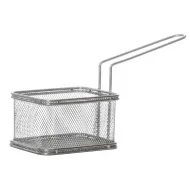 Корзинка для картофеля фри с ручкой 90х80х65 мм [QL089-02]