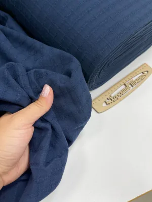 Батист Мережка Синий Бт35