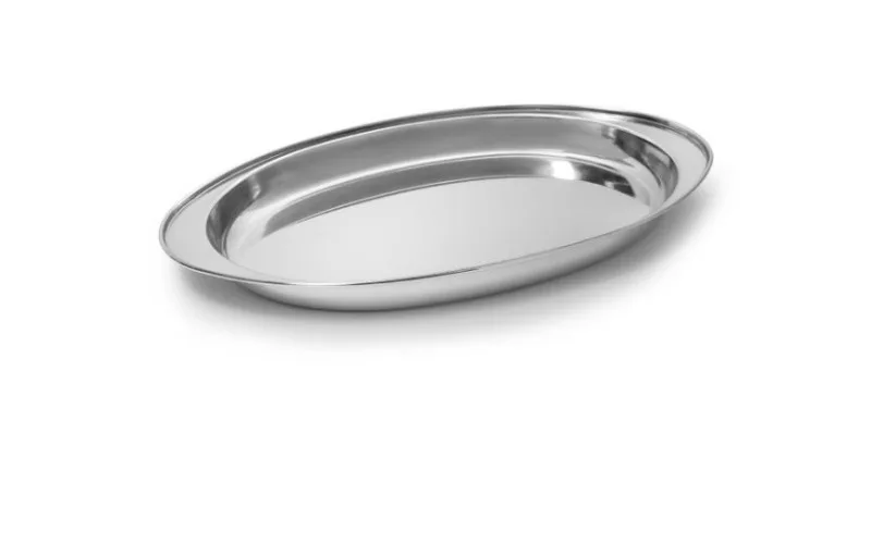 Блюдо овальное 17'' 450х280мм, нерж.[RGS-PD1710]
