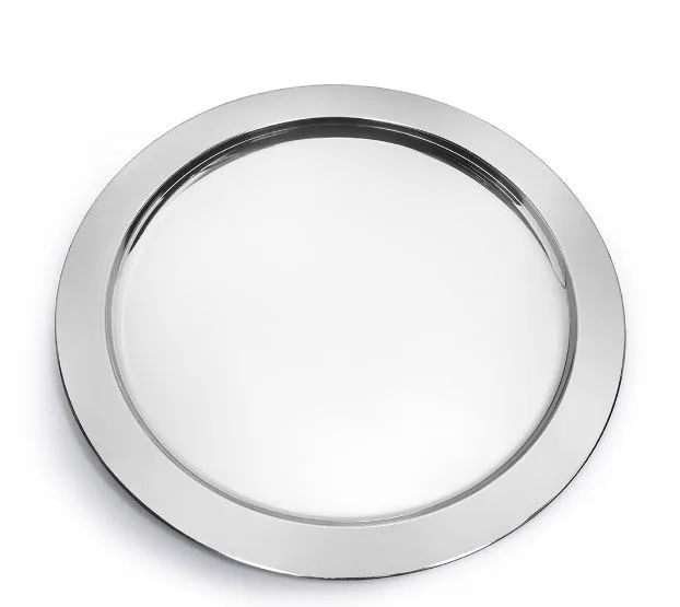 Блюдо круглое 16'' 400мм, нерж.[RGS-PJ102]