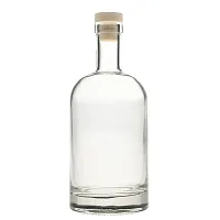 Штоф "Bottle"с крышкой 100 мл.стекло P.L.