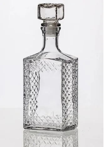 Штоф 0,5 л. 94*60 мм. h=180 мм. Оптика /1/20/