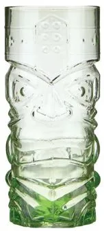 Стакан д/коктейлей «Тики»; стекло; 465мл; D=73,H=165мм; св.зелен.
