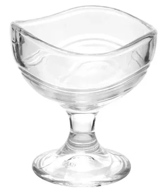 Креманка «Акапулько джуниор» стекло; 160мл; D=95/65,H=100,L=25мм; прозр.