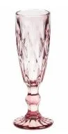 Бокал флюте 150 мл, фиолетовый, 6 шт. в наборе, стекло, P.L. - BarWare