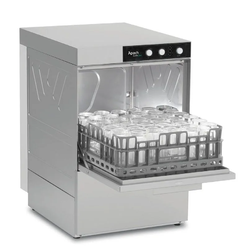 Машина стаканомоечная APACH AFTRD400 DD (919046) ФРОНТАЛЬНАЯ