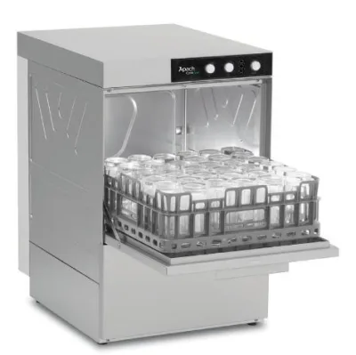 Машина стаканомоечная APACH AFTRD400 DDP (409185) ФРОНТАЛЬНАЯ