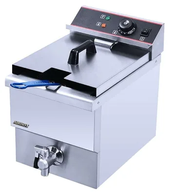 Фритюрница AIRHOT EF10T с краном