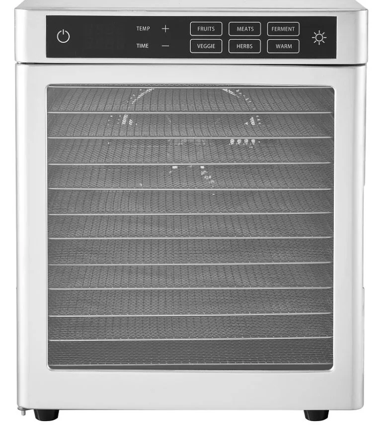 Сушилка для овощей и фруктов AIRHOT FD-12 GLASS-L