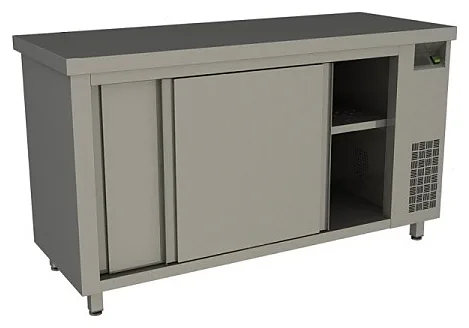 Стол тепловой купе RESTOINOX Т-СПСЗК-15/6 + колеса (ктр-4/100)