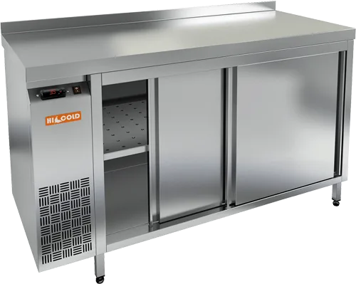 Стол тепловой пристенный двери купе HICOLD TS430 15 GN