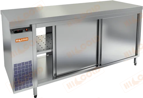 Стол тепловой сквозной двери купе HICOLD TS T 18 GN O
