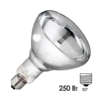 Лампа 250W E27 для лампы инфракрасной HURAKAN HKN-DL