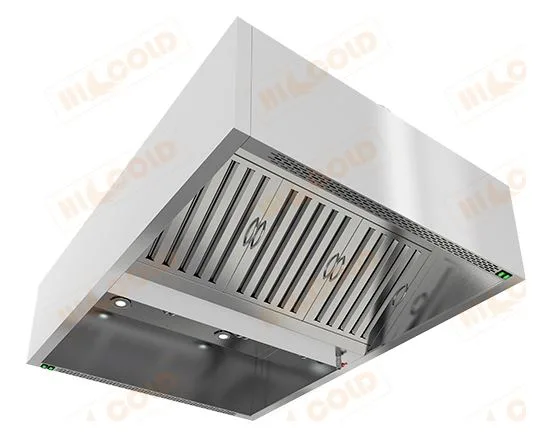 Зонт вытяжной островной коробчатый HICOLD ЗКВОО-1215