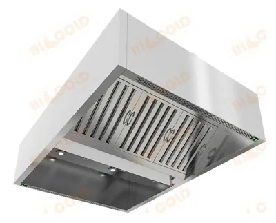 Зонт вытяжной островной коробчатый HICOLD ЗКВОО-1215