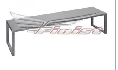 Полка настольная FINIST ПН, 1 ярусная, 1200*300*400