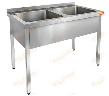 Ванна моечная двухсекционная HICOLD НСО2М-12/7Б