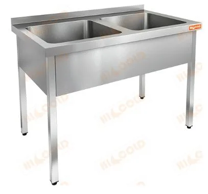 Ванна моечная двухсекционная HICOLD НСО2М-13/7Б
