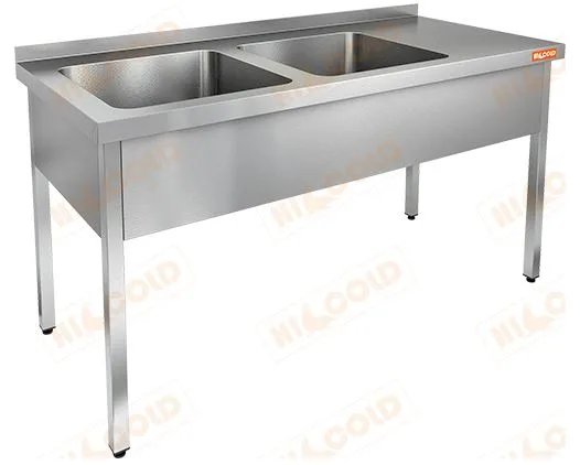 Ванна моечная двухсекционная HICOLD НСО2М-14/7БЛ