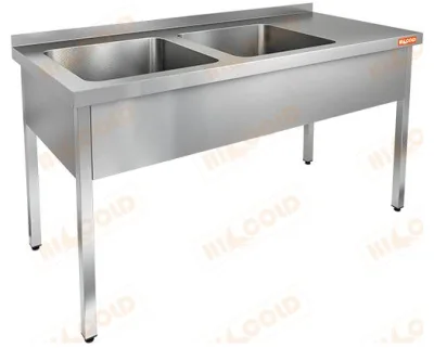 Ванна моечная двухсекционная HICOLD НСО2М-14/7БЛ