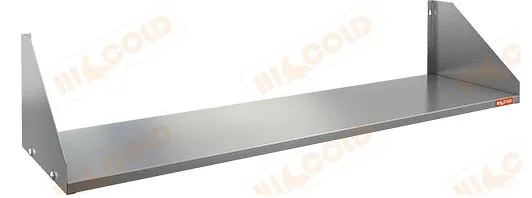 Полка нержавеющая настенная сплошная HICOLD НПС-15/3
