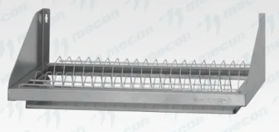 Полка для сушки посуды ПСПн - 600*300*180 "Norma Inox", нерж. сталь, сетка "тарелки" с поддоном