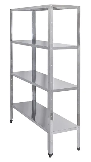 Стеллаж кухонный Luxstahl СР-1800х1500х500/4 нерж