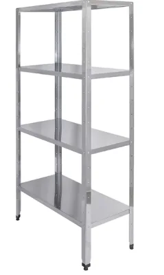 Стеллаж кухонный Luxstahl СР-1800х600х500/4 нерж