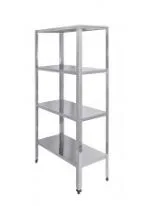 Стеллаж кухонный Luxstahl СР-1800х600х300/4 нерж