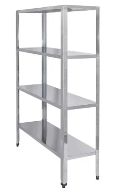 Стеллаж кухонный Luxstahl СР-1800х1200х500/4 нерж