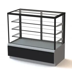 Витрина кондитерская CARBOMA Cube Люкс Техно ВХСв - 1,3д