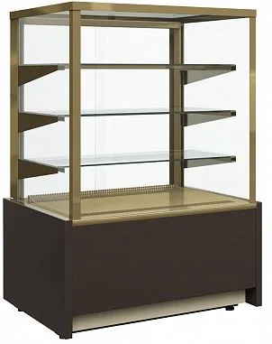 Витрина нейтральная CARBOMA KC70 N 1,3-1 LIGHT 0102-0109 (1,3 CARBOMA Cube)