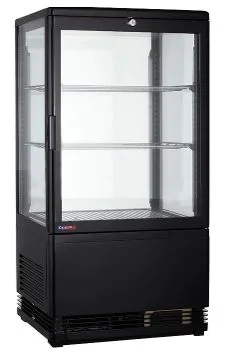Витрина холодильная настольная COOLEQ CW-58 BLACK