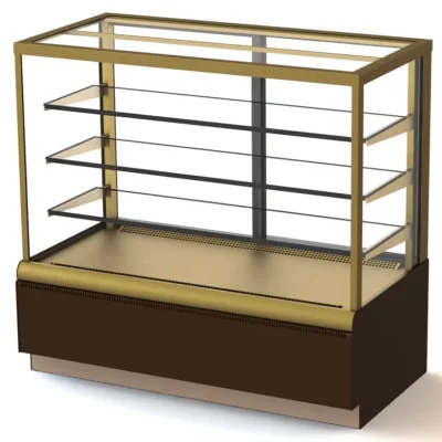 Витрина холодильная KC70 VM 0,9-1 LIGHT 0102-0109 (ВХСв-0,9д CARBOMA Cube) +6+12С