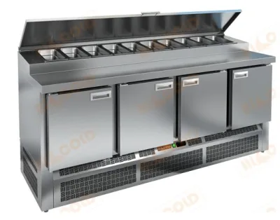 Стол охлаждаемый для пиццы HICOLD PZE1-1111/GN (10 x GN1/3)