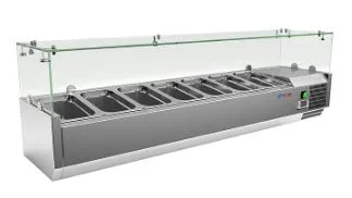 Витрина холодильная настольная COOLEQ VRX 1500/330