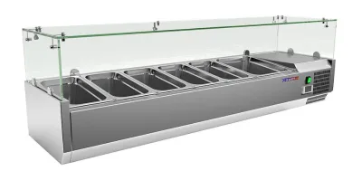 Витрина холодильная настольная COOLEQ VRX 1500/380