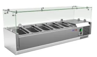 Витрина холодильная настольная COOLEQ VRX 1200/330