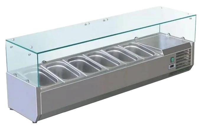 Витрина холодильная HURAKAN HKN-VRX1400/330