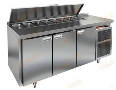 Стол охлаждаемый для салатов (саладетта) HICOLD SL1-111GN