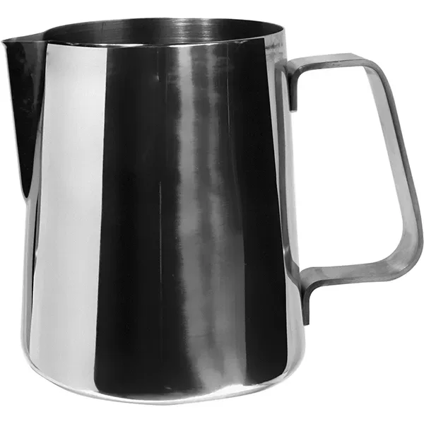Молочник; сталь нерж.; 1л; D=13, 5, H=16, 5см; стальной