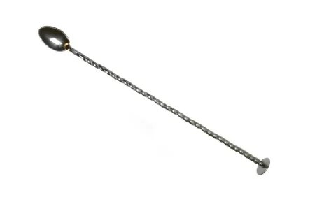 Ложка барменская с плоской кнопкой 40 см. нерж. MGsteel /1/200/ (BRS40FTFH)