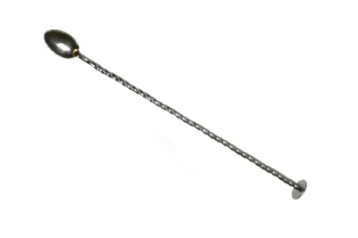 Ложка барменская с плоской кнопкой 40 см. нерж. MGsteel /1/200/ (BRS40FTFH)