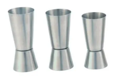 Джиггер 25/50 мл. d=39/41 мм. h=85 мм. нерж. MGsteel /1/200/ (JI23)