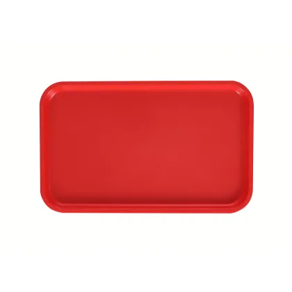 Поднос столовый 530х330 мм красный [PS RED 4410]