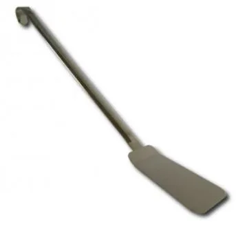 Лопатка 50 см. изогнутая раб. часть 12*8 см. нерж. широкая /1/50/ (1С2555) VV