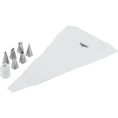 Набор кондитерских насадок 6шт +мешок