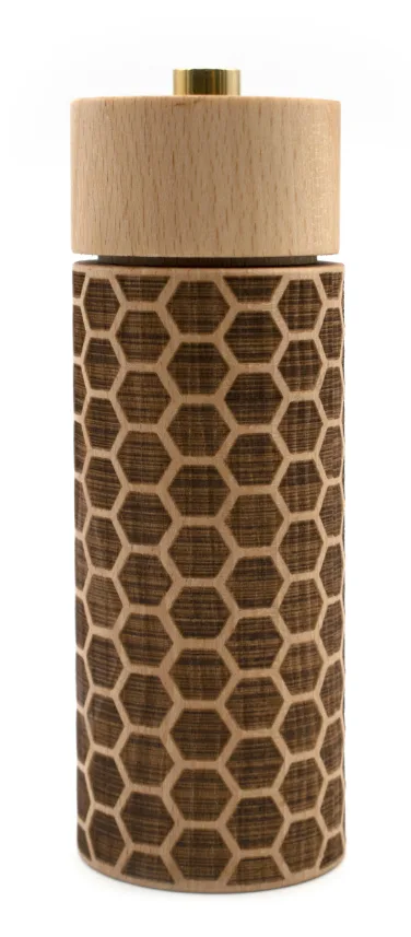 Мельница для перца h 17 см, , бук, HONEYCOMB